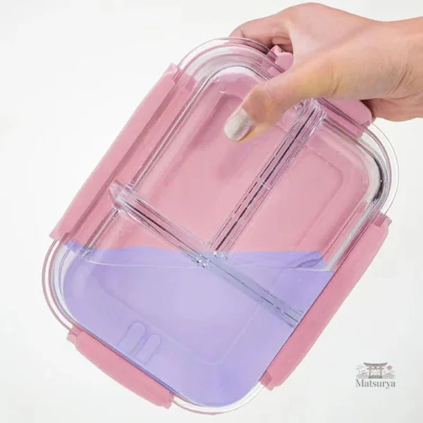 Bento en verre, parfait pour les salades