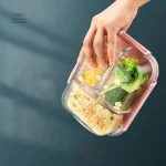 Lunch box bento en verre, facile à transporter