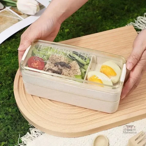 boite-a-lunch-bento-isotherme-1 Boîte à lunch bento isotherme pratique