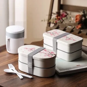Boîte à lunch Bento japonaise élégante et pratique