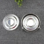 Lunch box ronde en acier pour repas équilibrés