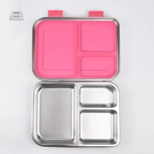 Boîte Bento colorée pour la préparation de déjeuners sains