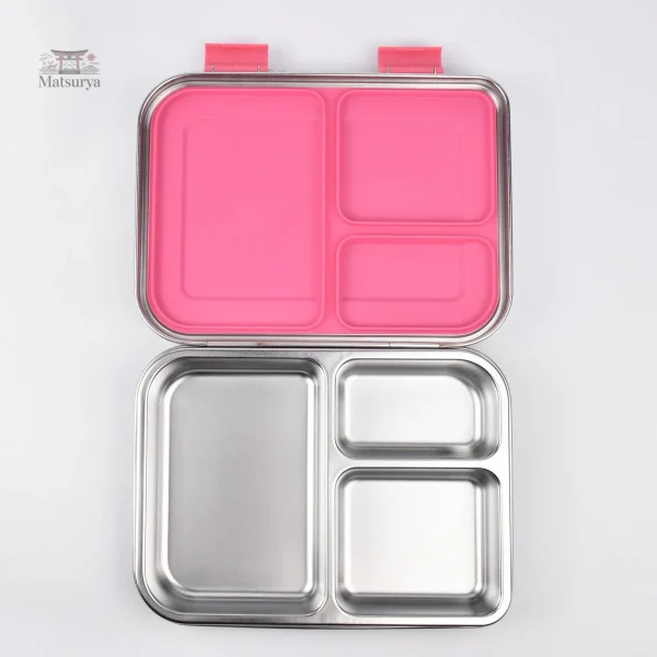 Boîte Bento colorée pour la préparation de déjeuners sains