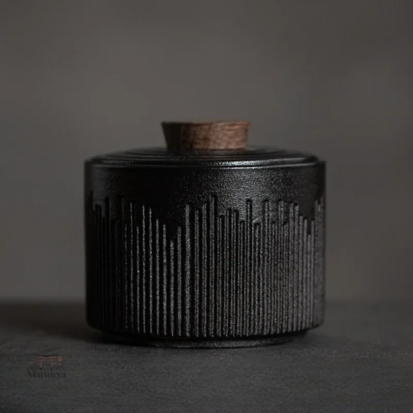 Rangement esthétique pour sachets de thé