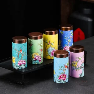 Boîte à Thé Artisanale en Bois Japonais