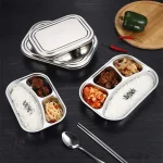Boîte Bento en acier inoxydable durable