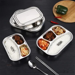 Boîte Bento en acier inoxydable durable