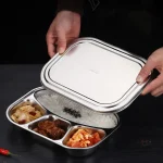 Bento en acier inoxydable 304 pour repas sains