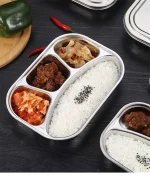 Boîte de repas Bento en acier inoxydable