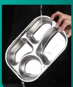 Lunch box en acier inoxydable 304 pratique