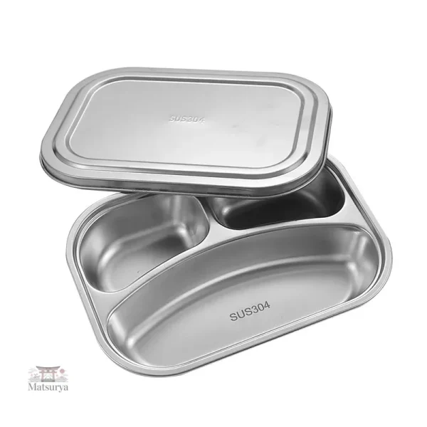 Bento en inox, idéal pour les plats à emporter