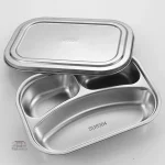 Boîte repas en acier inoxydable, élégante et fonctionnelle