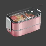 Boîte à lunch inox pour une alimentation saine