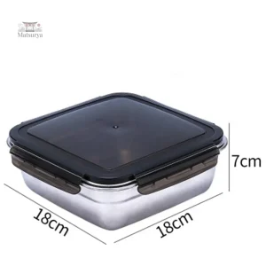 Bento pratique avec système anti-fuite pour transport sécurisé