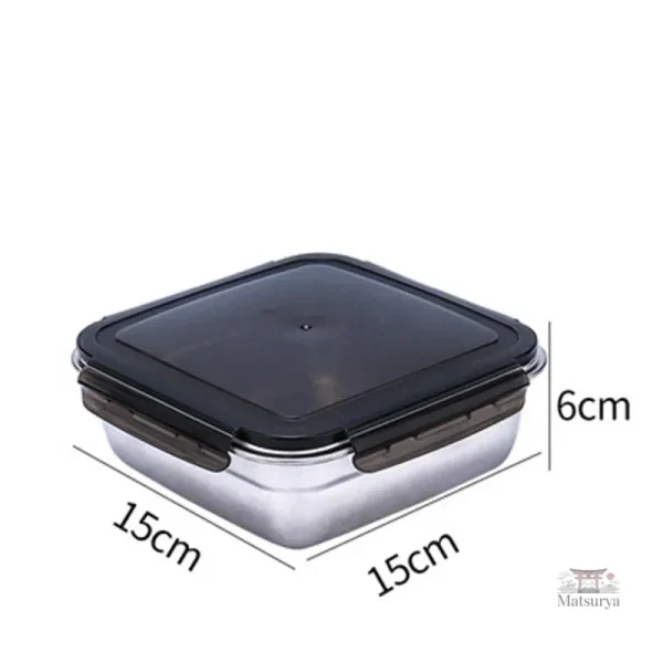 Contenant alimentaire Bento, résistant aux fuites