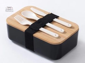 Boite bento bambou, idéale pour repas sains