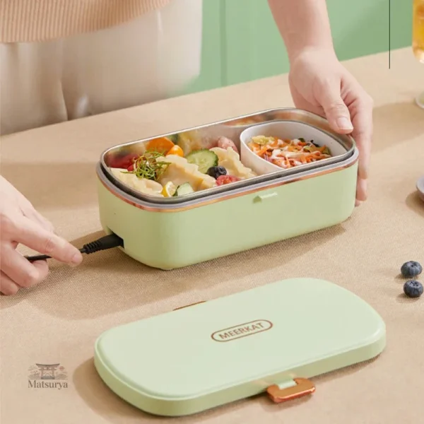 boite-bento-chauffant-electrique-1 Boîte Bento Chauffante Électrique pour repas chauds