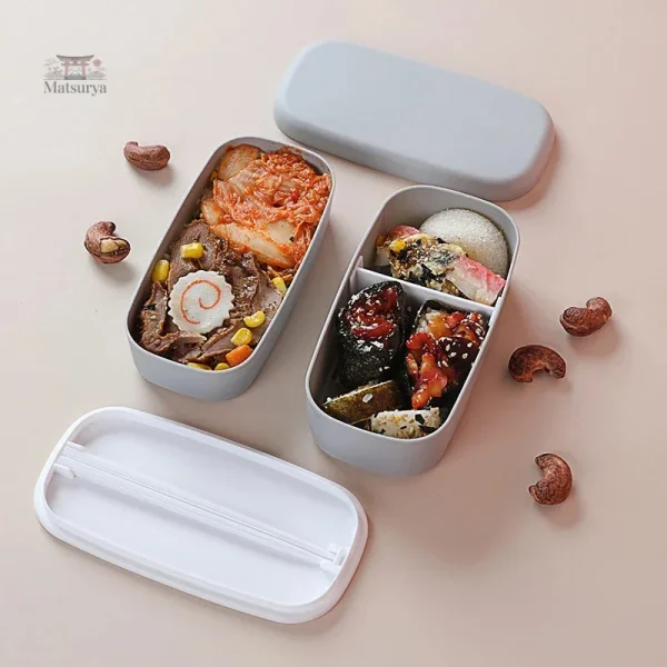 Boîte à lunch pratique avec compartiments séparés