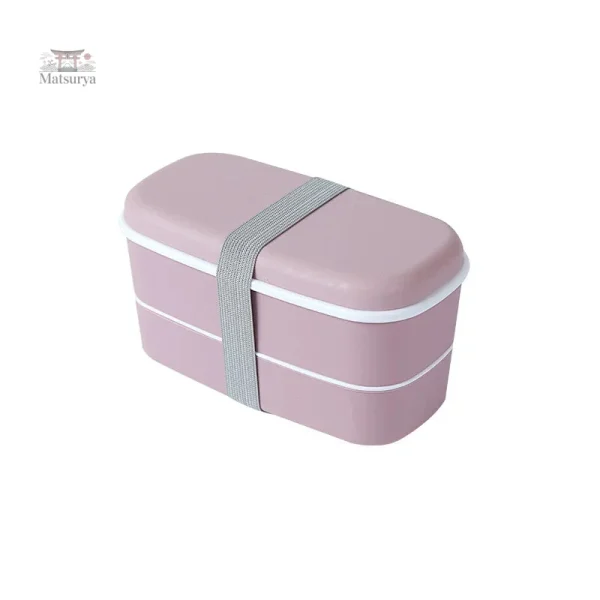 Solution de repas bento avec double compartiment