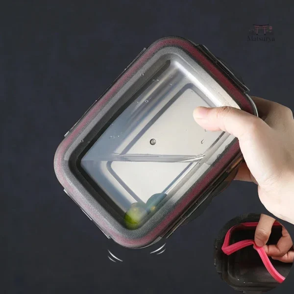 Boîte Bento inox légère et durable pour le lunch