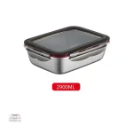 Contenant alimentaire en inox, parfait pour un pique-nique
