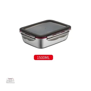 Boîte repas étanche en inox pour une conservation optimale
