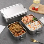 Boite bento en inox pour repas équilibrés et nomades