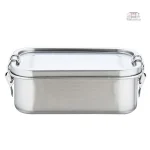 Boite inox pratique pour lunchs, pique-niques et repas à emporter