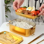 Bento Inox coloré pour repas nomades