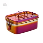 Boîte Bento inox, idéale pour le déjeuner