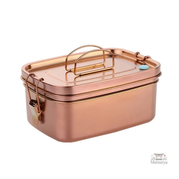 Conteneur inox coloré pour repas équilibrés