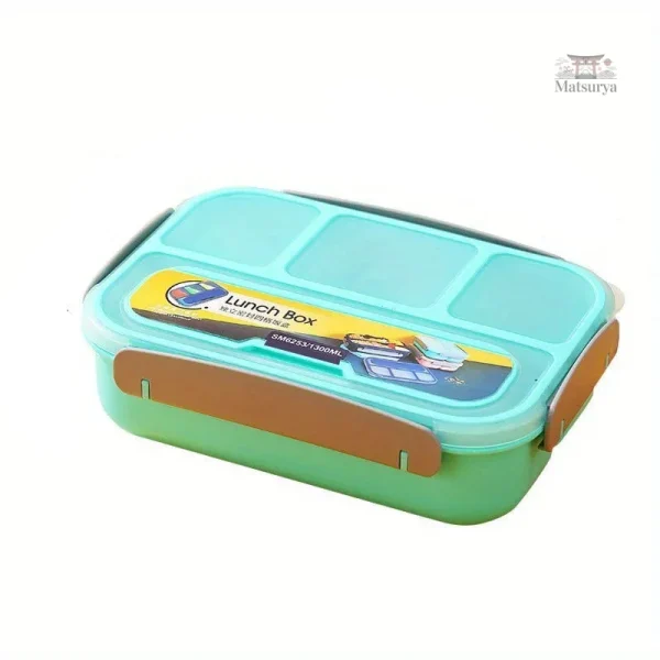 Boite Bento légère avec compartiments pour repas variés