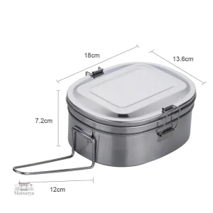 Variations de Boîte Bento en métal pour le déjeuner pratique
