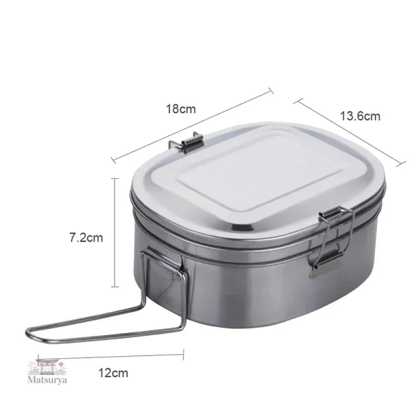 Variations de Boîte Bento en métal pour le déjeuner pratique