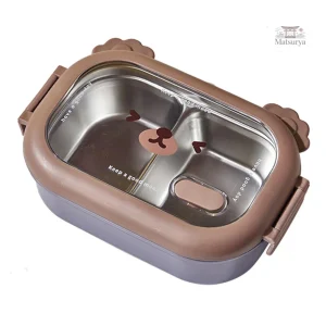 Boite Bento compacte avec compartiments variés
