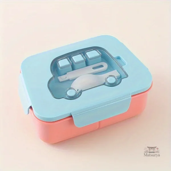 Boîte à lunch bento thème voiture