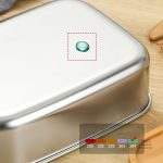 Boîte Bento colorée avec compartiments modulables