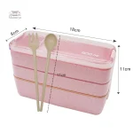 Boîte Bento design pour repas équilibrés