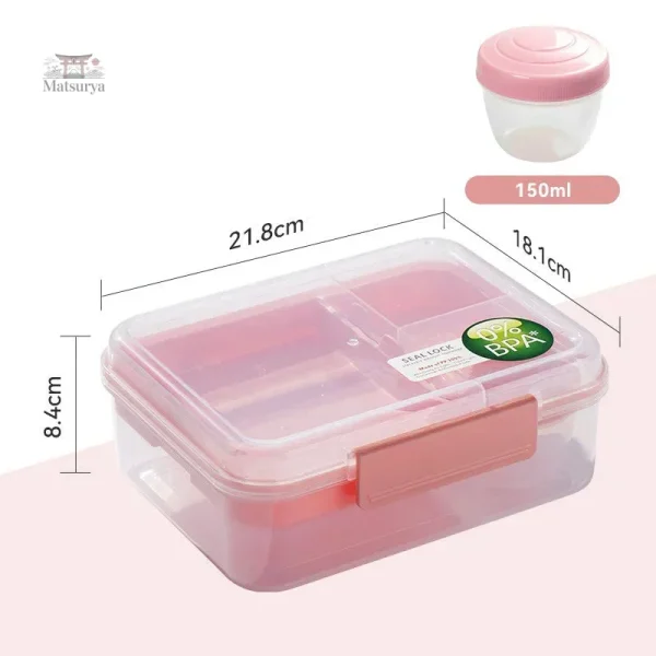 Récipient Alimentaire Rectangulaire Avec Poignée