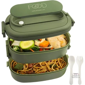 Boîte Bento Stylée pour repas équilibrés en déplacement
