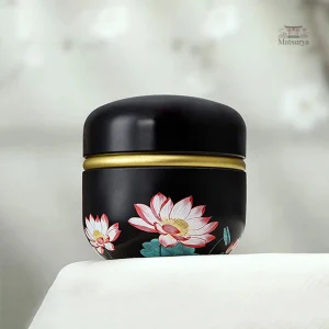 Boîte à thé japonaise en design élégant