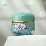 Récipient à thé rond style japonais