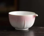 Bol de thé au design dégradé pour matcha