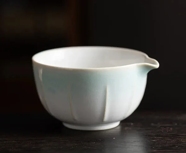 Bol à thé matcha, effet dégradé unique