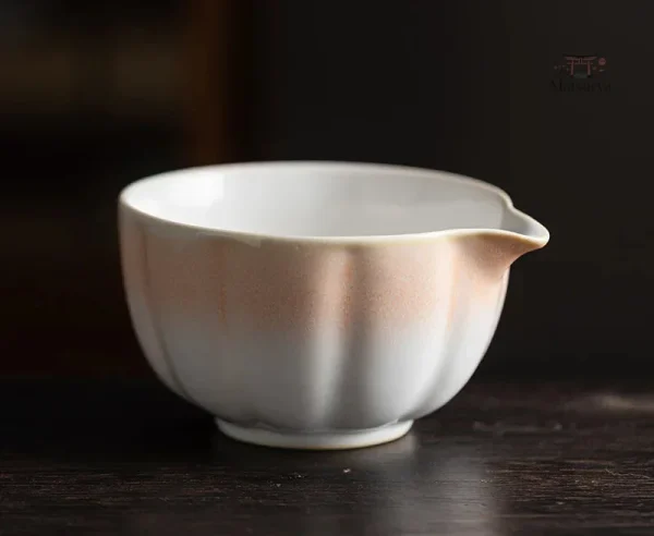 Bol à matcha, teintes dégradées harmonieuses