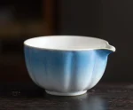 Bol à matcha, esthétique dégradée raffinée