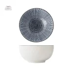Bol japonais décoratif en céramique