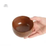 Bol en bois japonais artisanal
