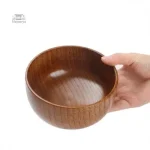 Bol japonais en bois naturel