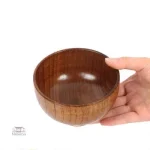 Bol japonais élégant en bois